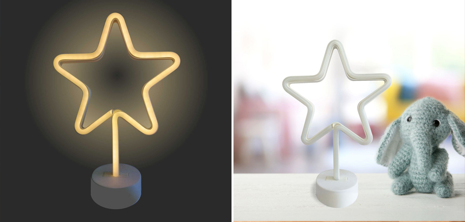 Неоновая настольная лампа Night Star - Loft-Concept в Ижевске