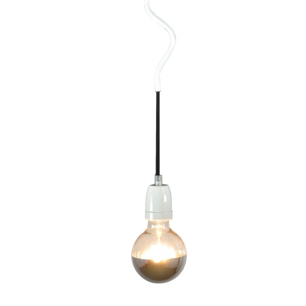 Подвесной светильник Spinner Bulb White Белый в Ижевске | Loft Concept 