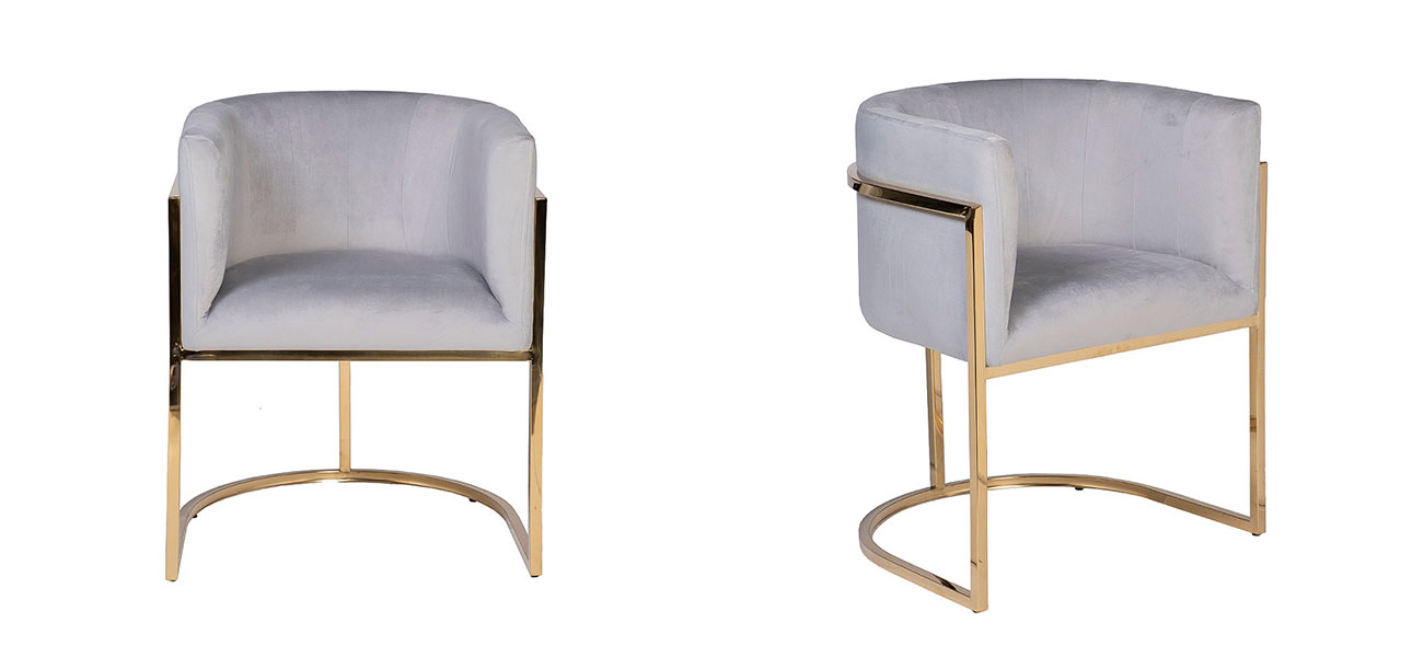 Кресло Crater Lake gray-blue - фото