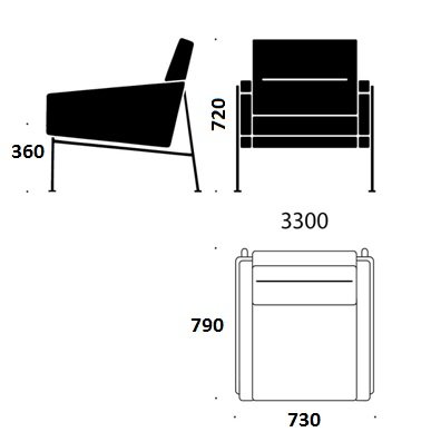 Кресло 3300 series Easy chair в Ижевске