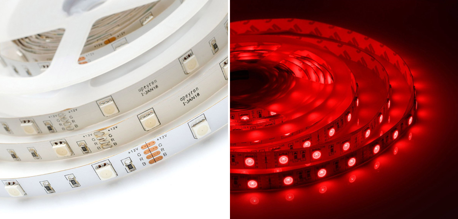 Светодиодная лента 7,2W/m 30LED/m 5050SMD разноцветная 3M - Loft-Concept в Ижевске