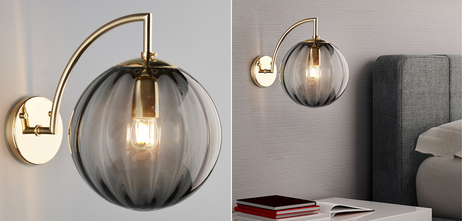 Бра Hector Sconce Gray - фото