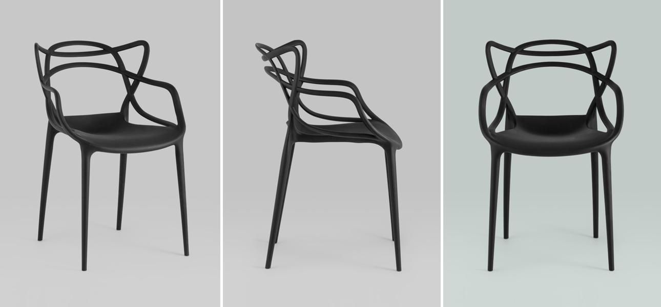 Стулья Cadeira Masters Philippe Starck Черный - фото