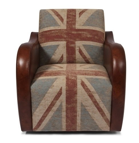 Кресло Master Jack Armchair Britannia Collection Коричневый в Ижевске | Loft Concept 