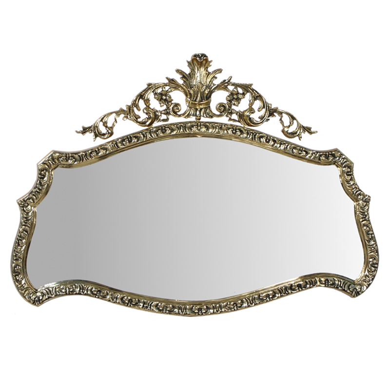 Зеркало настенное в бронзовой раме Royal Gold Mirrors  Золотой в Ижевске | Loft Concept 