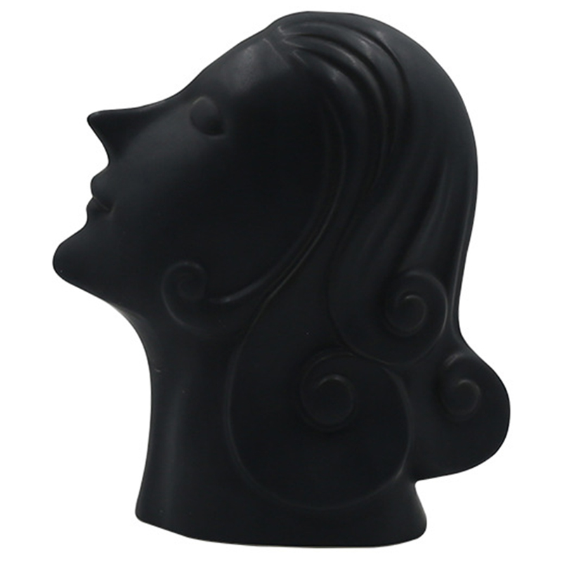 Статуэтка Side Profile Black Statuette Черный в Ижевске | Loft Concept 