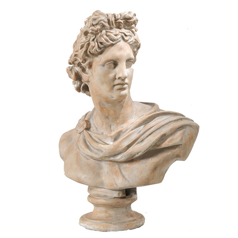 Статуэтка Antique Busts Apollo Belvedere Бежево-серый в Ижевске | Loft Concept 