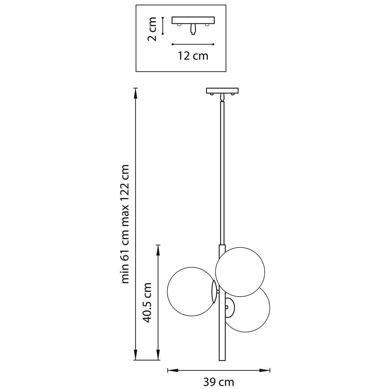 Люстра Three Bubbles Chandelier в Ижевске