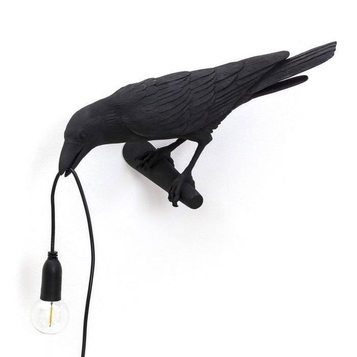 Бра Seletti Bird Lamp Black Looking Черный в Ижевске | Loft Concept 