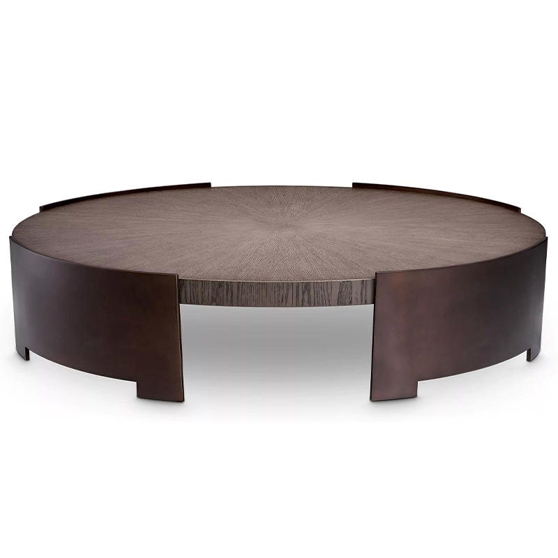 Кофейный стол Eichholtz Coffee Table Quinto Коричневый Темная бронза винтаж в Ижевске | Loft Concept 