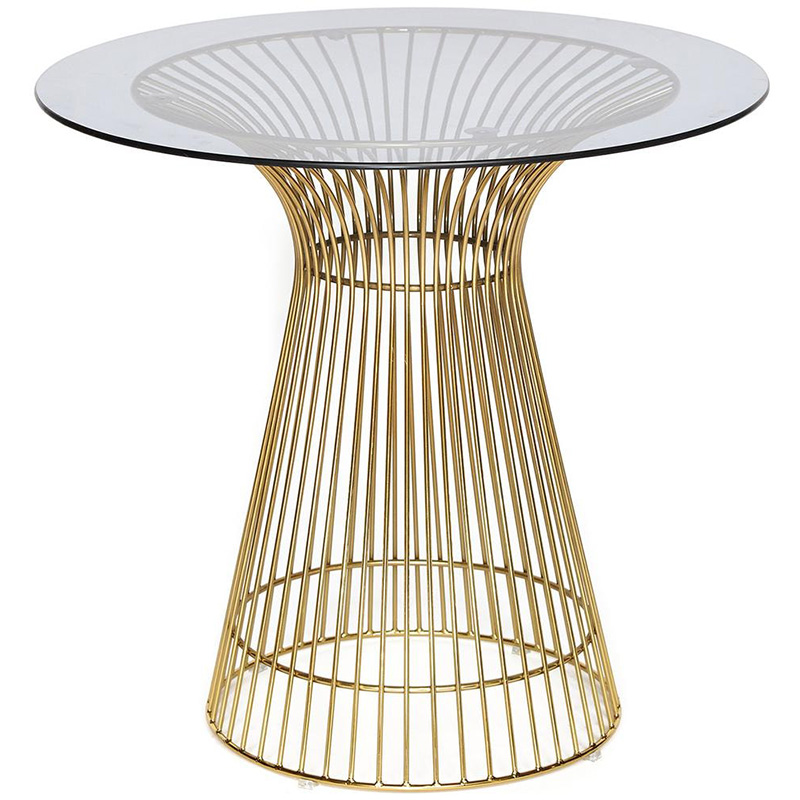 Обеденный стол Platner table gold Золотой Прозрачный в Ижевске | Loft Concept 