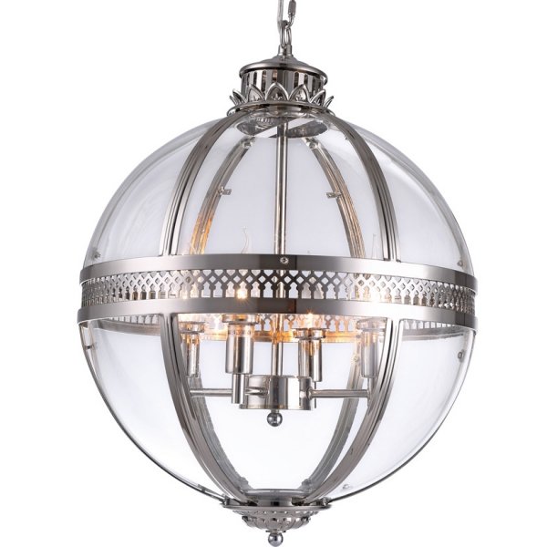 Люстра Sphere Old Roman Chandelier Chrome Хром в Ижевске | Loft Concept 