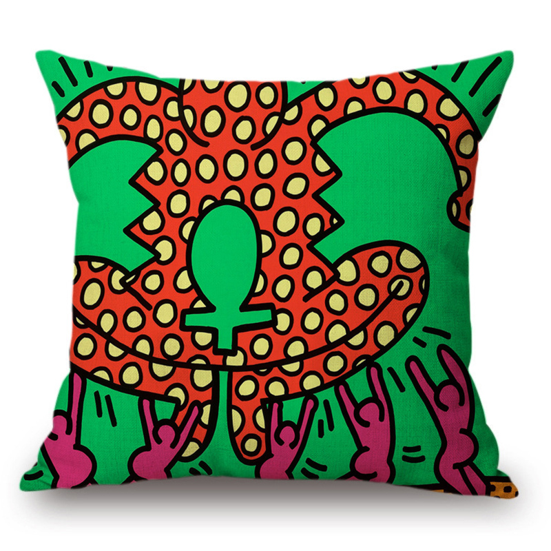 Подушка Keith Haring 17 Мульти в Ижевске | Loft Concept 