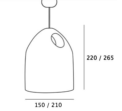 Подвесной светильник Large Oak в Ижевске