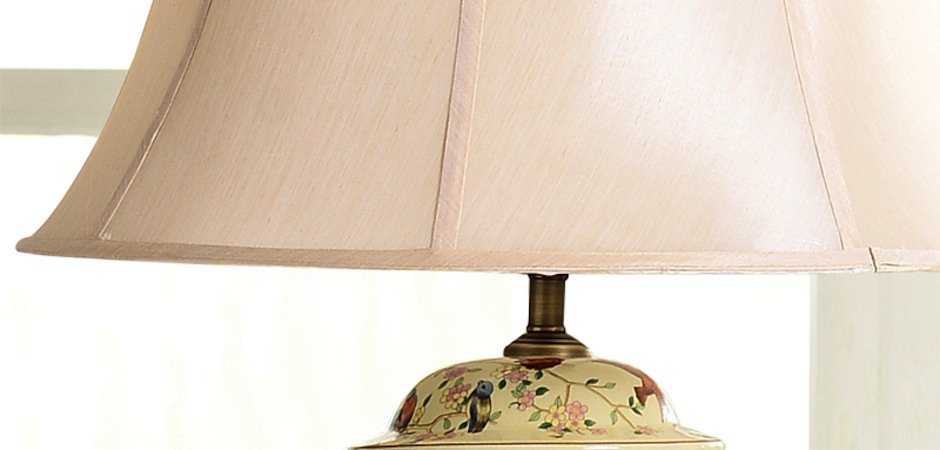 Настольная керамическая лампа с узором Luna - Loft-Concept в Ижевске