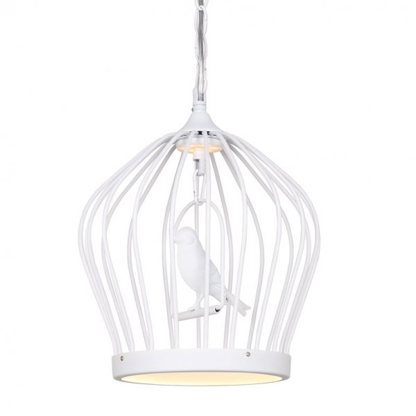 Люстра Birdcage Chandelier White Белый в Ижевске | Loft Concept 