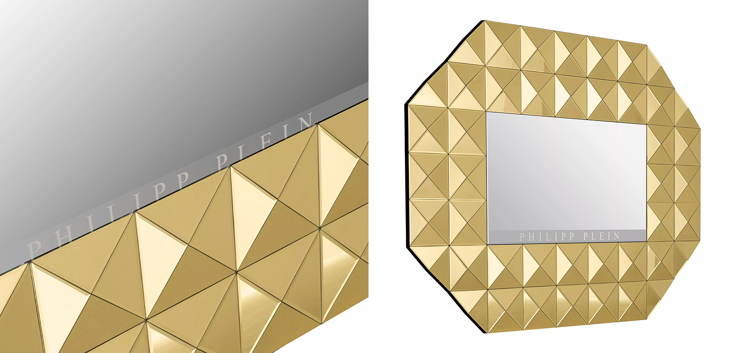 Экран Philipp Plein GOLD STUD NFT L 43 дюйма - фото