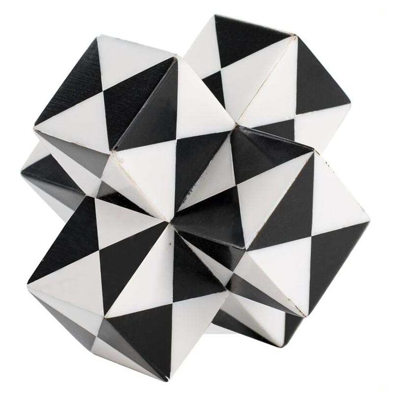 Статуэтка Geometric Figure black and white Черный Белый в Ижевске | Loft Concept 