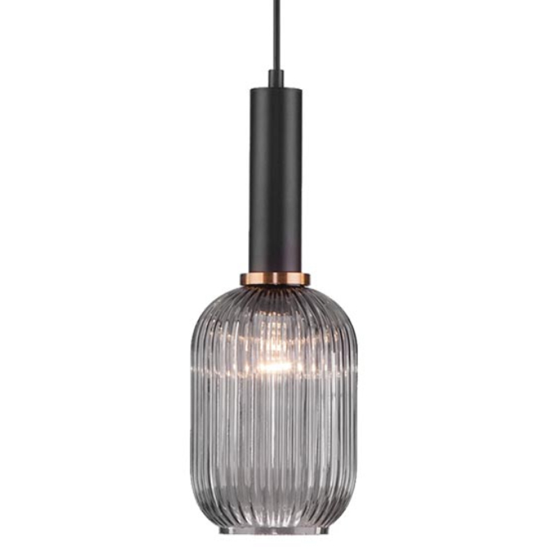 Светильник Ferm Living chinese lantern Gray III Серый (Gray) Черный в Ижевске | Loft Concept 