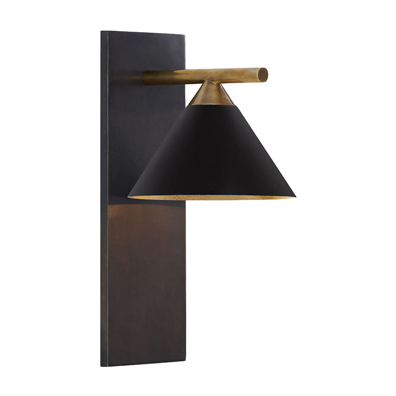 Бра CLEO SCONCE wall lamp Black Латунь Черный в Ижевске | Loft Concept 