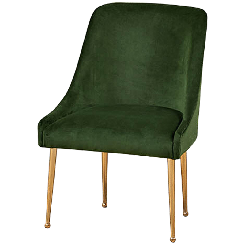 Стул Gormal Stool green Зеленый Золотой в Ижевске | Loft Concept 