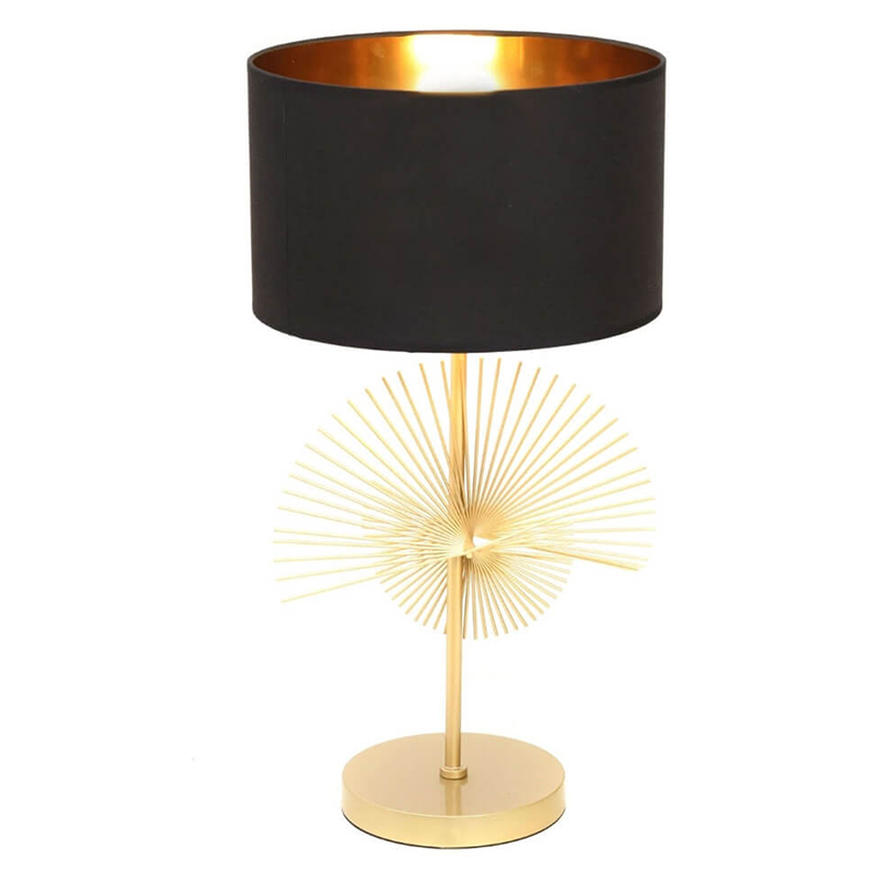 Настольная лампа Genoveva Table lamp black Черный Золотой в Ижевске | Loft Concept 