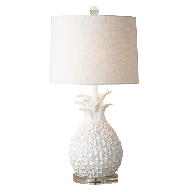 Настольная лампа White Pineapple Table lamp Белый в Ижевске | Loft Concept 