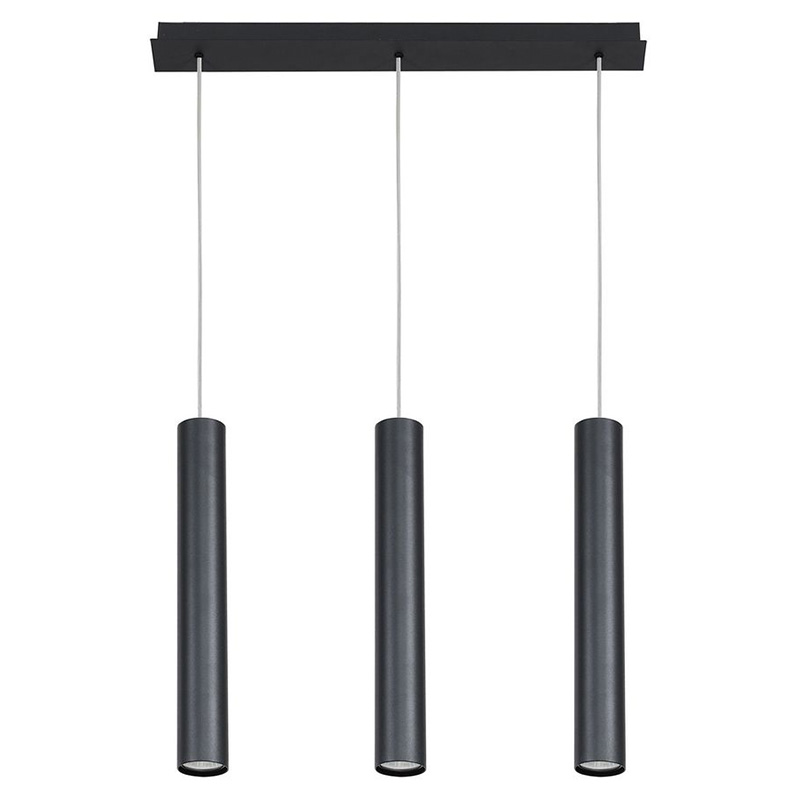 Люстра Luis Chandelier Line black Черный в Ижевске | Loft Concept 