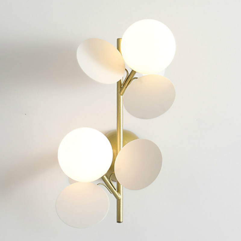 Бра MATISSE sconce double white Золотой Белый в Ижевске | Loft Concept 