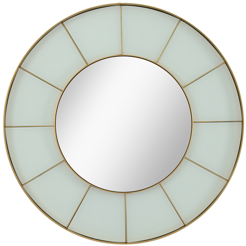 Зеркало Sectors Circle Mirror white  в Ижевске | Loft Concept 