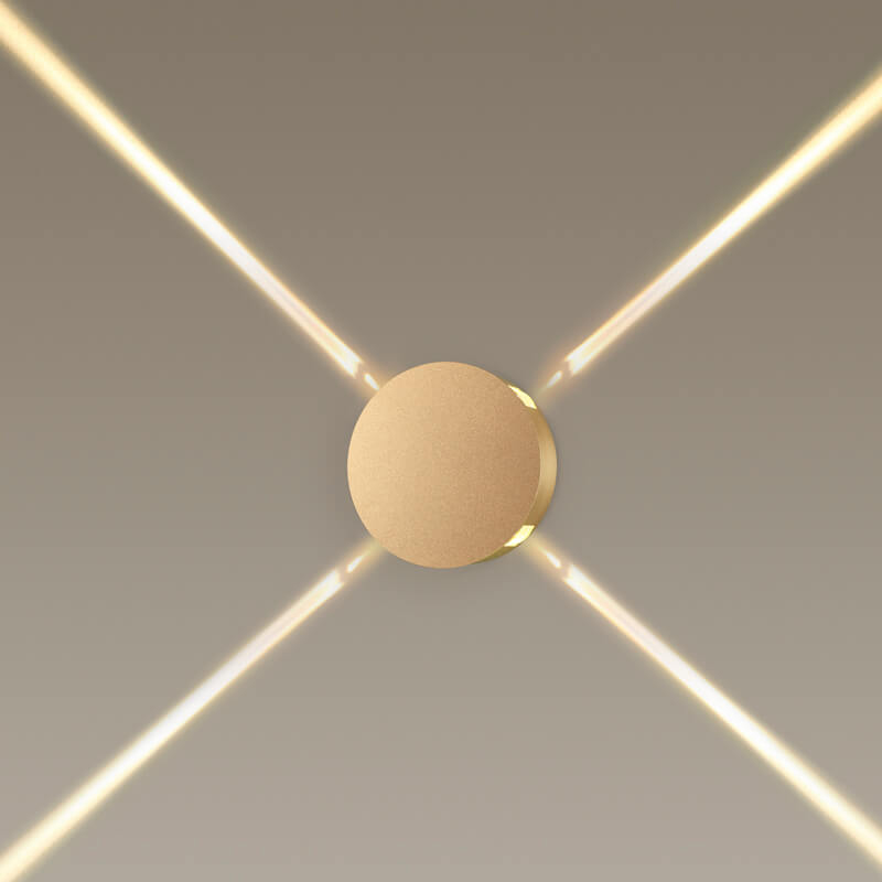 Спот Jedi Beam Sconce Circle gold Золотой в Ижевске | Loft Concept 