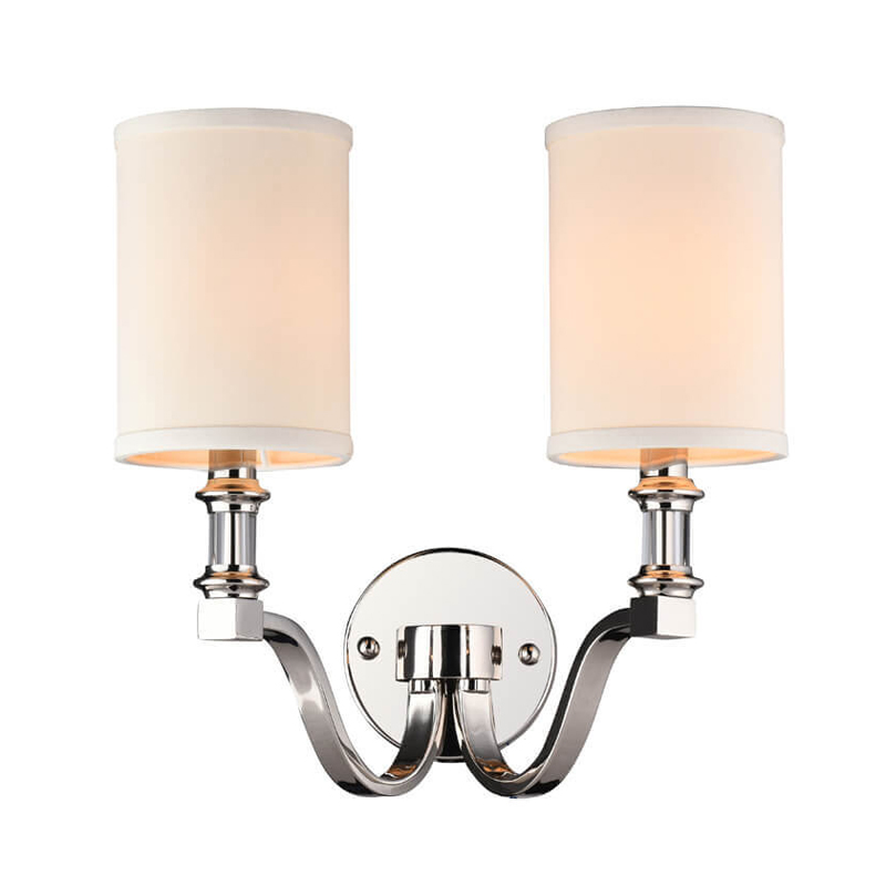 Бра Art Lamp Beige nickel 2 Никель Сатин Бежевый в Ижевске | Loft Concept 