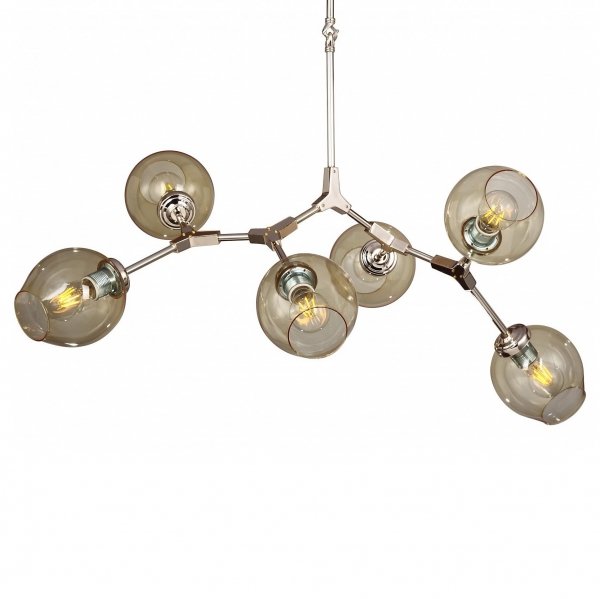 Люстра Branching Bubble Chandelier 6 Amber Янтарь (Amber) в Ижевске | Loft Concept 