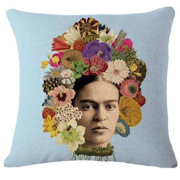 Декоративная подушка Frida Kahlo 3  в Ижевске | Loft Concept 