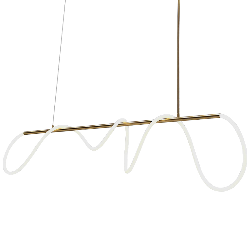 Светильник Luke Lampco Tracer Bar Gold 160 Золотой Белый в Ижевске | Loft Concept 