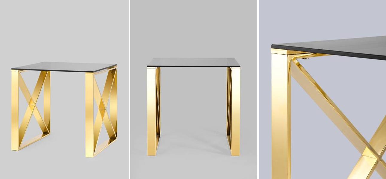 Стол приставной Lannes Collection Gold - фото