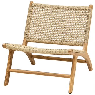 Кресло Wicker Rana lounge Chair Бежевый в Ижевске | Loft Concept 