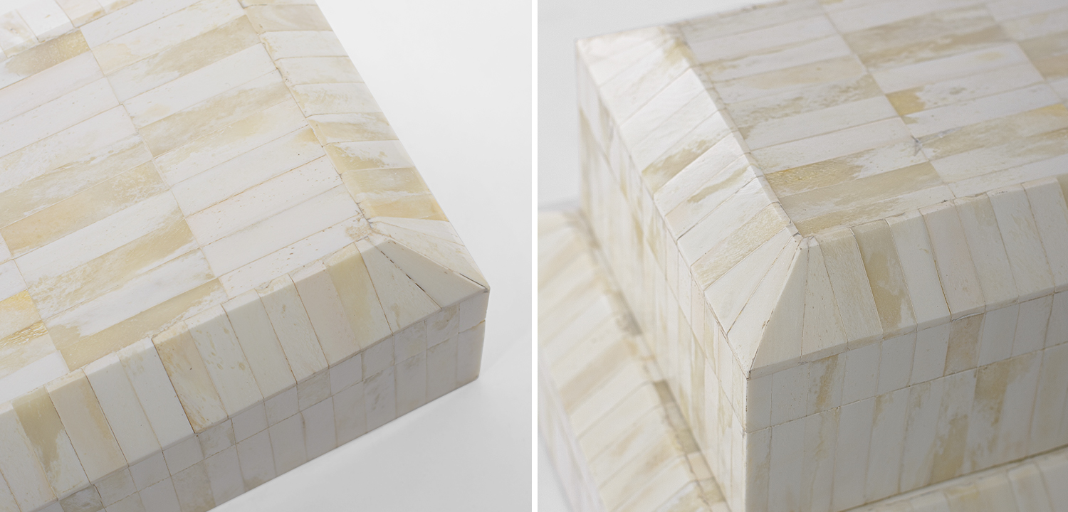 Комплект шкатулок Amadou Bone Inlay - фото