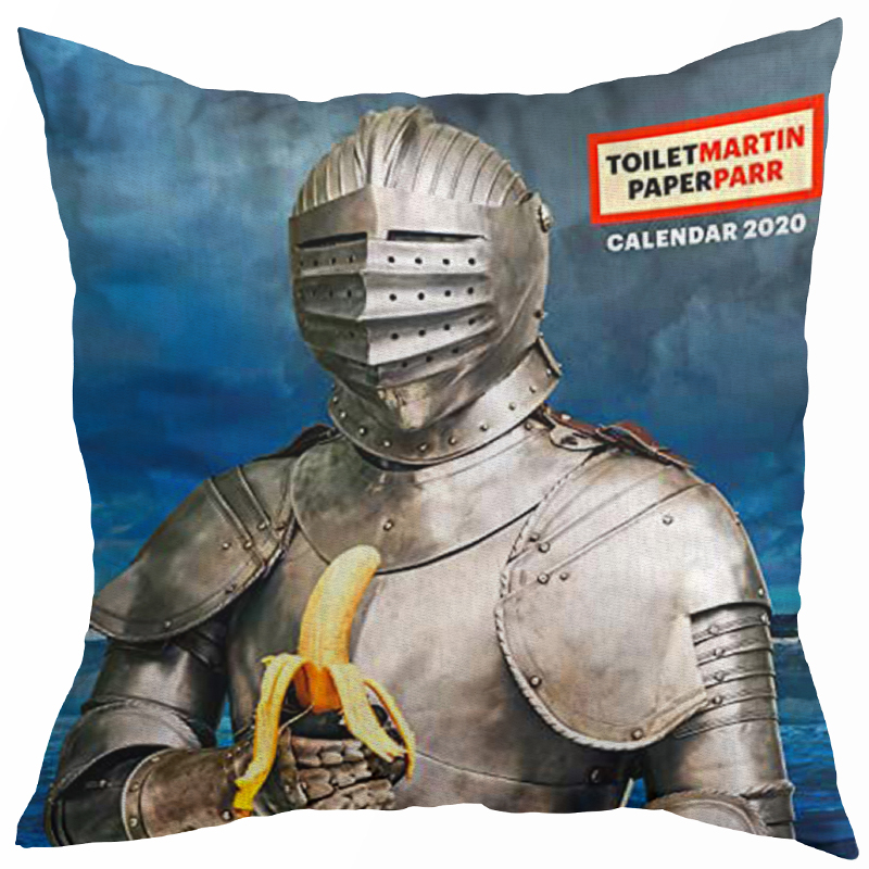 Декоративная подушка Seletti Cushion Knight Синий Серый Красный в Ижевске | Loft Concept 