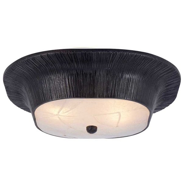 Потолочный светильник Utopia Round Sconce Black Черный в Ижевске | Loft Concept 