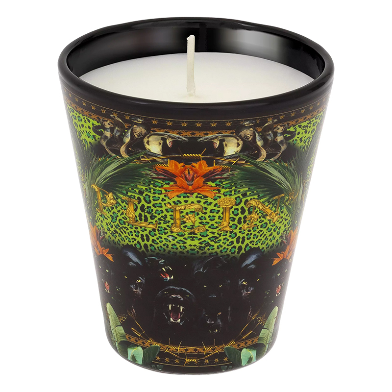 Свеча Philipp Plein Candle Jungle M Черный Мульти в Ижевске | Loft Concept 