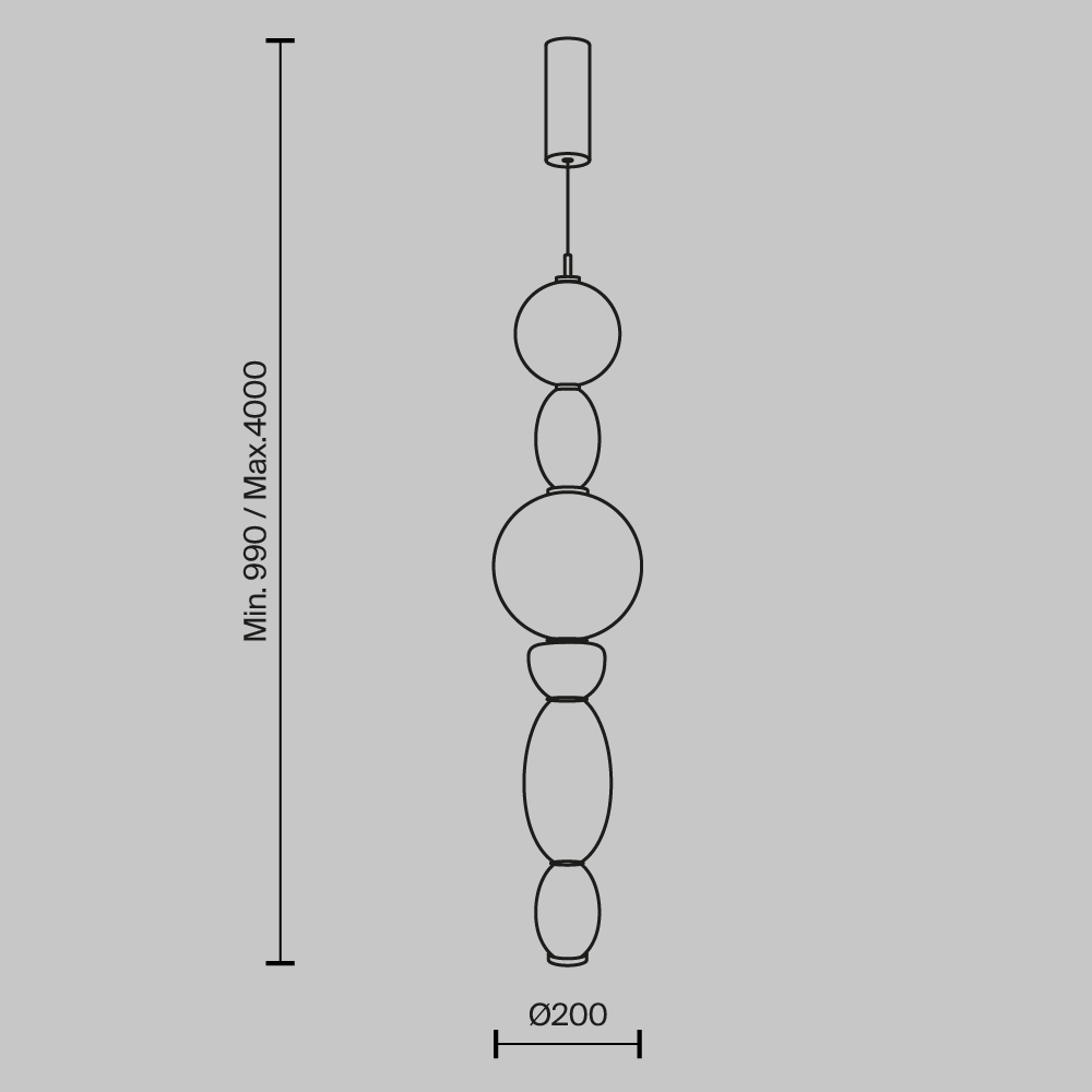 Подвесной светильник Adore LED 3000K 24Bт  в Ижевске
