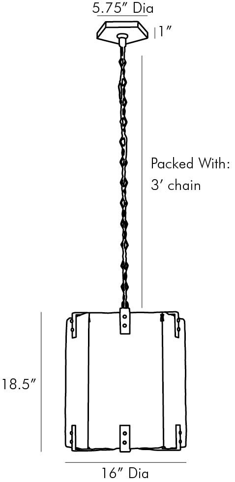 Люстра Arteriors TOMLIN PENDANT в Ижевске