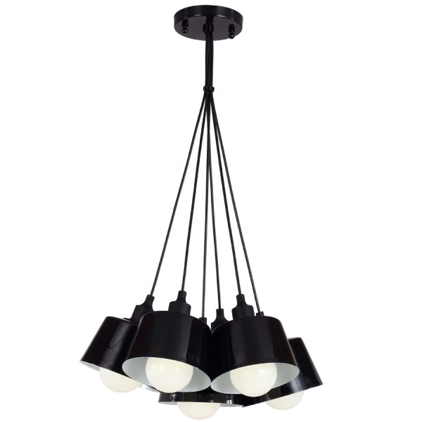 Люстра Compact Pendant Black Черный в Ижевске | Loft Concept 