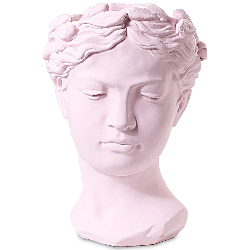 Ваза Female Bust Pink Розовый пастельный в Ижевске | Loft Concept 