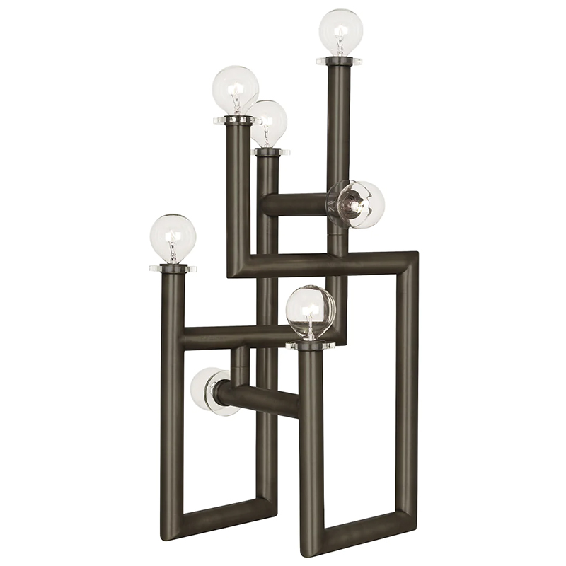 Настольная лампа Jonathan Adler Milano Modernist Table Lamp Bronze Темная бронза в Ижевске | Loft Concept 