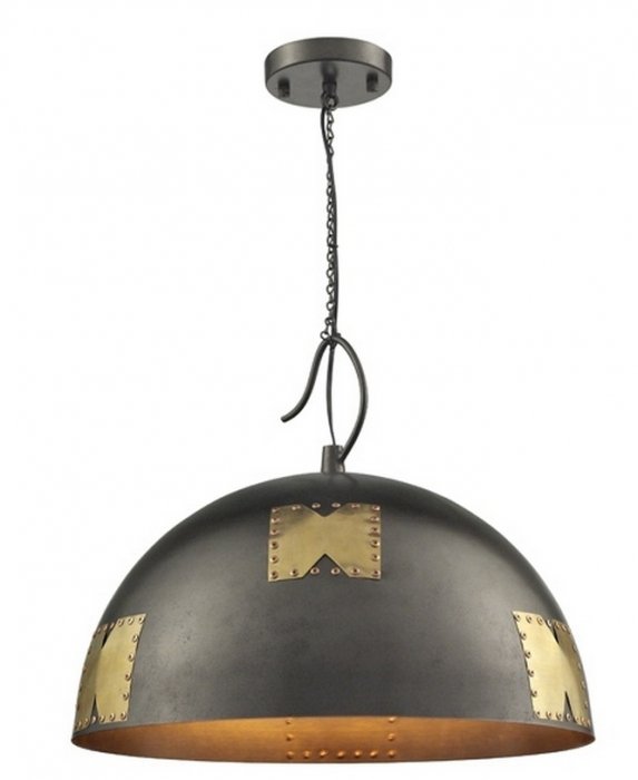 Подвесной светильник Loft Сlincher Steampunk Pendant Wide 4 Черный в Ижевске | Loft Concept 