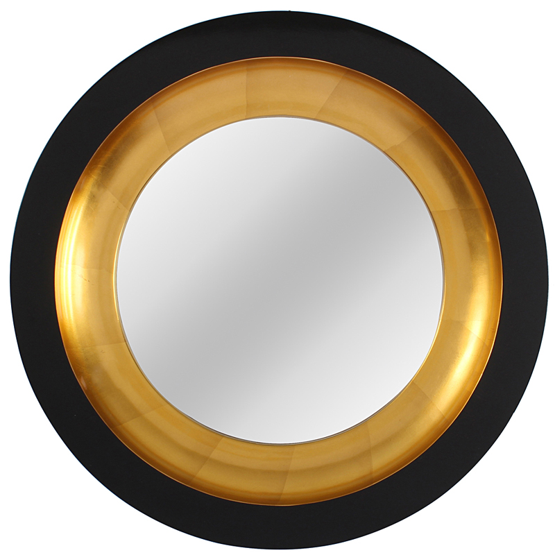 Зеркало Black and Gold Circle Mirror  в Ижевске | Loft Concept 