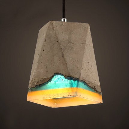 Подвесной светильник Art Concrete Pendant №8 Серый в Ижевске | Loft Concept 