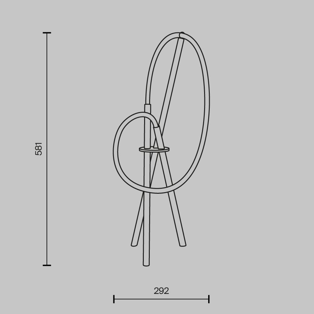 Настольный светильник Crochet Brass 3000К 15Вт в Ижевске